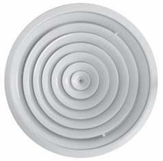 Anemostate circulare